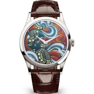 Patek Philippe Calatrava 5077P Bhutan Textiles 5077P-103