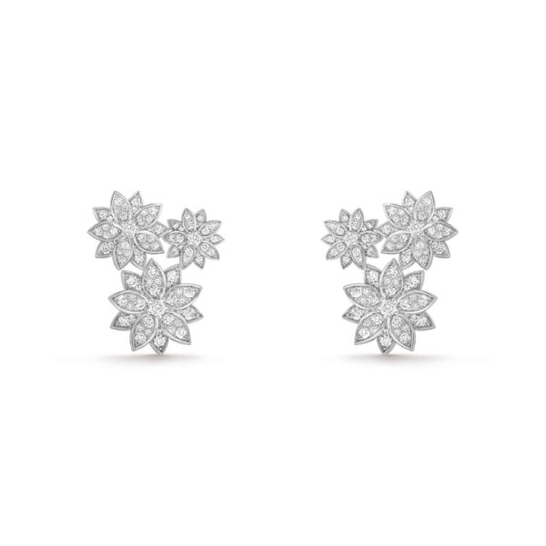 Van Cleef & Arpels Lotus Серьги