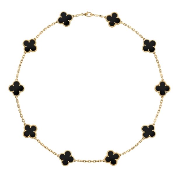 Van Cleef & Arpels Vintage Alhambra necklace, 10 мотивов