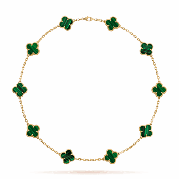 Van Cleef & Arpels Vintage Alhambra necklace, 10 мотивов